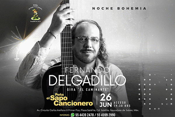 img_Fernando Delgadillo presentando la gira CAMINANTE